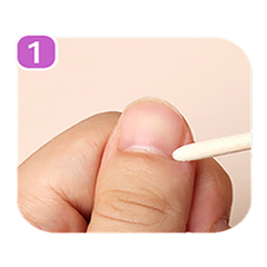 How to apply your press on nails 1